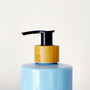 Refillable Blue Plastic Bottle With Minimalist Label, thumbnail 8 of 8