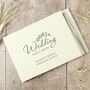 Personalised Botanical Wedding Guest Book, thumbnail 1 of 4