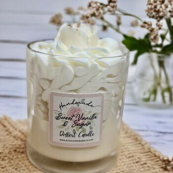Candle Luxury Bespoke Flower Whipped Wax 45hr Burn, 4 of 7