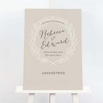 Enchanted Forest Wedding Table Plan, 3 of 4