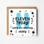 Ages 10 To 18 Blue Birthday Card, thumbnail 2 of 9