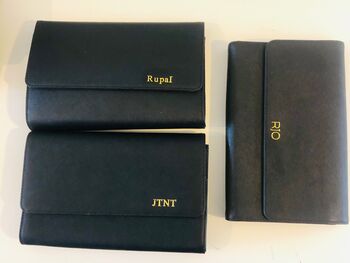 Travel Wallet With Monogram, 7 of 10