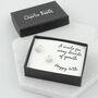 Sterling Silver 60th Birthday Circle Earrings, thumbnail 4 of 7