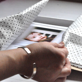 Personalised Letterbox Photo Bunting For Dads, 4 of 6
