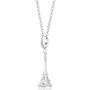 Eiffel Tower Charm Necklace, Sterling Silver Or Gold Plated, thumbnail 4 of 10