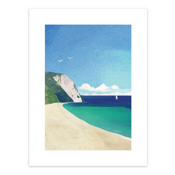 Sandy Beach Print By Henry Rivers, 3 of 8