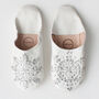 Leather Sequin Babouche Slippers | New Colours Added, thumbnail 4 of 12