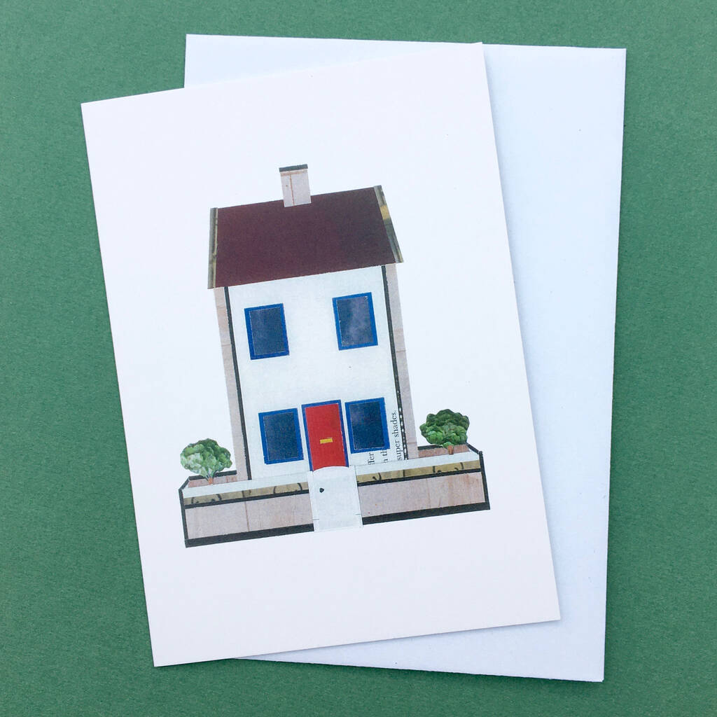'Garden Dolls House' Greetings Card By Soodle Street Studio
