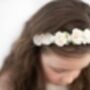 Ivory Flower Girl Headband, thumbnail 1 of 4
