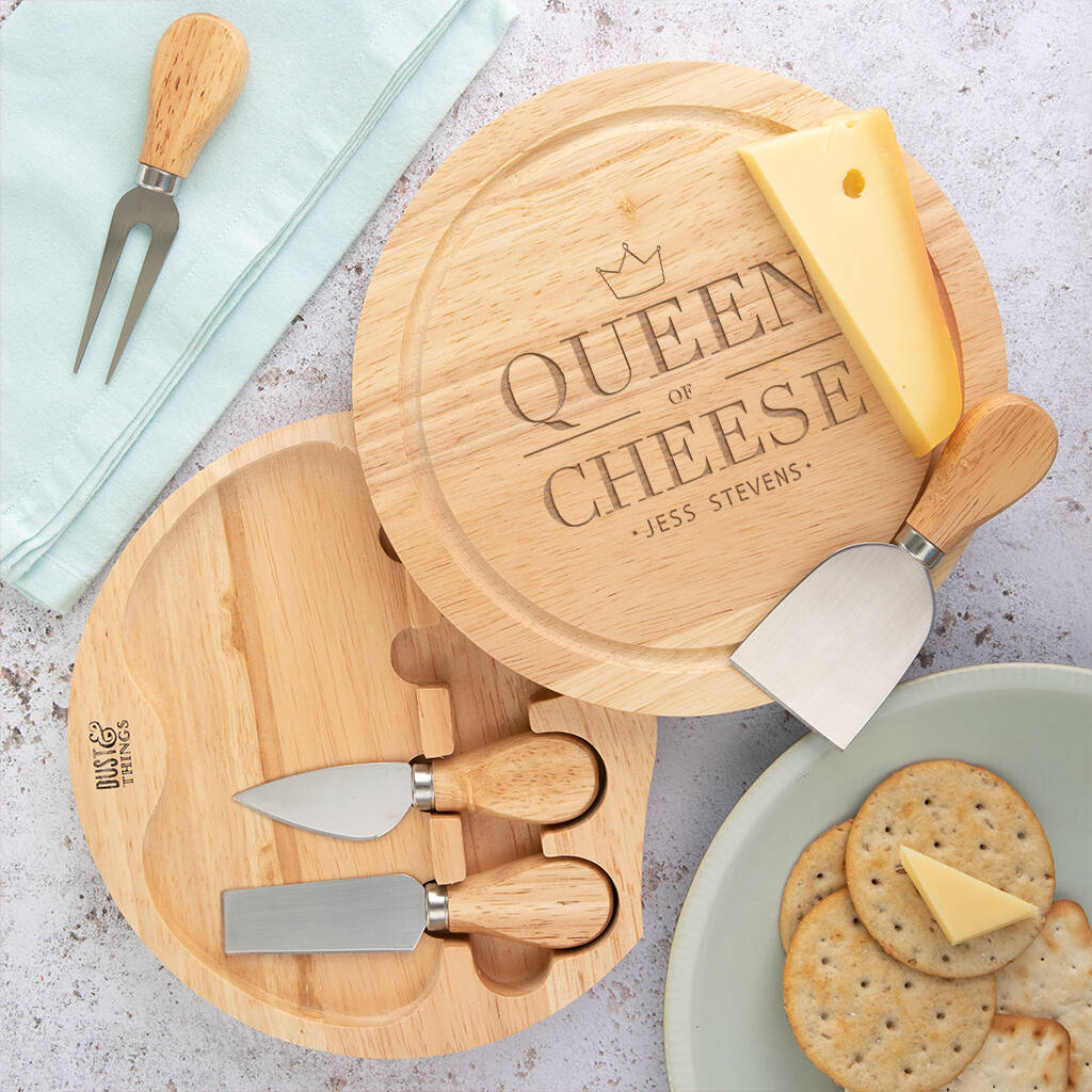 Personalised Cheese Board For Her, 1 of 10