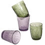 Set Of Four Luxury Embossed Coloured Tumblers, thumbnail 2 of 5