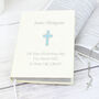Personalised Blue Cross Holy Bible, thumbnail 2 of 4
