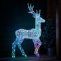 Twinkly Smart LED Outdoor Acrylic Christmas Stag Figure, thumbnail 4 of 12