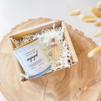 Funny Engagement Candle – Smells Like Engaged Gift, 5 of 8