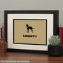 Personalised Viszla Print For One Or Two Dogs, thumbnail 4 of 12