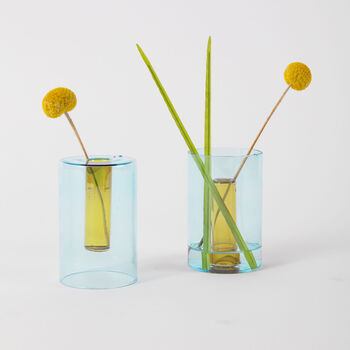 Small Reversible Glass Vase, 10 of 12