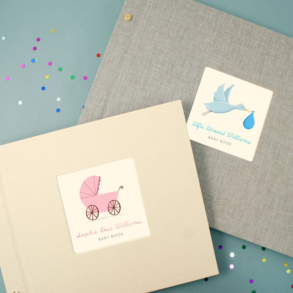 Personalised Baby Photo Album By Made By Ellis