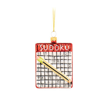 Personalised Sudoku Bauble, 2 of 4