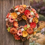 Autumn Floral Door Wreath Collection, thumbnail 3 of 7