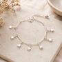 70th Birthday Sterling Silver Stars Bracelet, thumbnail 2 of 4