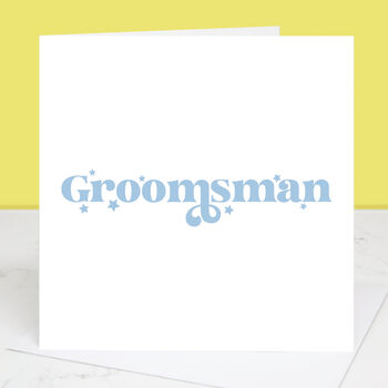 Wedding Card For Groomsmen, 2 of 6
