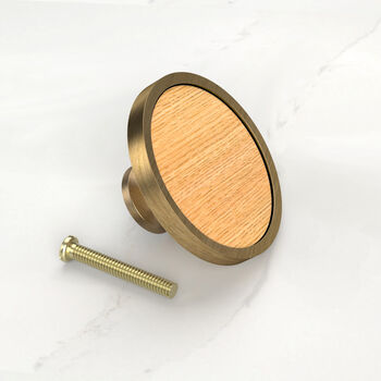 Oak, Walnut, Zebrano And Maple Cupboard Drawer Knobs, 7 of 8