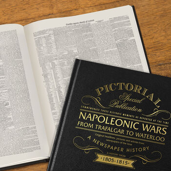 Napoleonic Wars Personalised War History Deluxe Book, 5 of 12