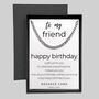 Gift For Male Friend's Birthday Send Well Wishes, thumbnail 1 of 6
