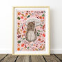 Woodland Mouse Nursery Print, thumbnail 3 of 12