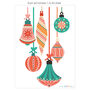 Vintage Light Switch Baubles Fabric Wall Stickers, thumbnail 3 of 4
