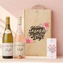 Mother’s Day La Vieille Ferme Rosé And White Wine Gift Set In Wooden Keepsake Box, thumbnail 1 of 5