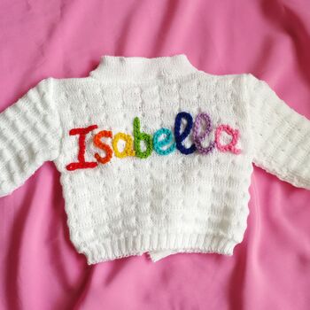 New Baby Gift With Personalised Name, 5 of 7
