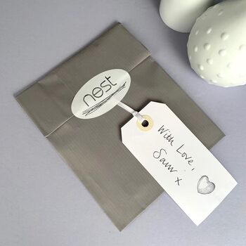 Personalised 'Thank You' Flower Girl Heart Pocket Token, 2 of 2