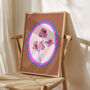 Sweet Pea Art Print Truffle, thumbnail 3 of 5