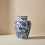 Ginger Jar Pot And Vase Fryske White Blue Porcelain, thumbnail 4 of 5