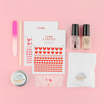 Love Hearts Nail Art Letterbox Gift Kit, 5 of 6