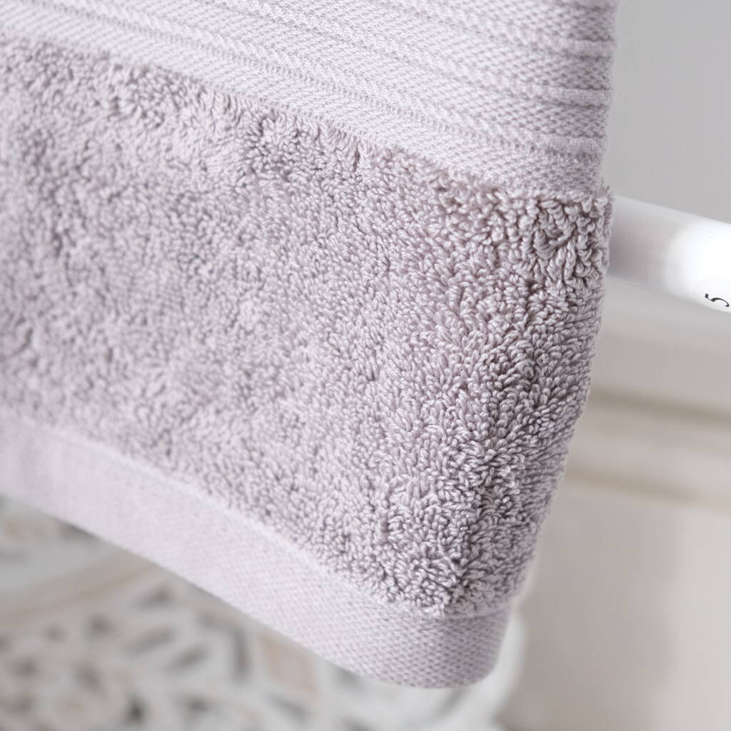 Personalised Grey Hand Towel By 1st Birthday Gifts