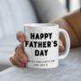 Personalised Funny Father's Day Glasses Mug, thumbnail 1 of 4