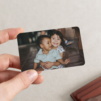 Personalised Photo Wallet Keepsake Father's Day Card For Grandad, 2 of 2