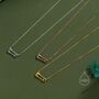 Cute Little Safety Pin Pendant Necklace, thumbnail 2 of 11