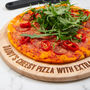 Personalised Wooden Pizza Serving Board, thumbnail 2 of 3