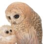 Illustrated Children's Wall Art Print Owl And Owlet, thumbnail 2 of 4