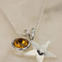 Birthstone Star Necklace, thumbnail 4 of 7