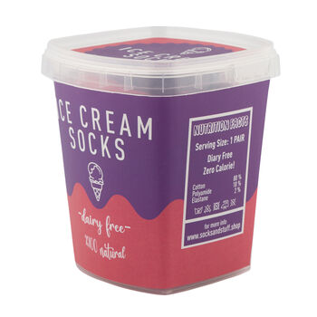 Ice Cream Socks Berries Sorbet, 3 of 7