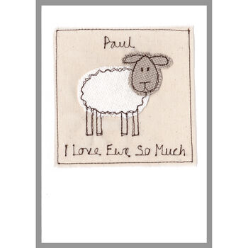 Personalised Sheep Father's Day Card For Dad / Grandad, 2 of 12