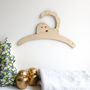 Personalised Childrens Coat Hanger With Dog Design, thumbnail 5 of 6