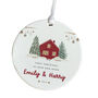 First Christmas In New Home Ceramic Ornament, thumbnail 2 of 7