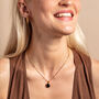 Gold Vermeil Plated Black Onyx Pendant Necklace, thumbnail 3 of 7