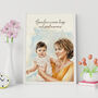 'Grandma's Hug' Watercolour Print, thumbnail 1 of 6