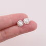 Sterling Silver Pearl Earrings For Nana, thumbnail 2 of 6